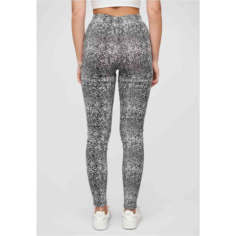 Cloud5ive - Snakeskin pattern Leggings - Black/White